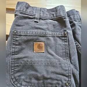 34x34 Dark Brown Mens Carhartt Work Pants